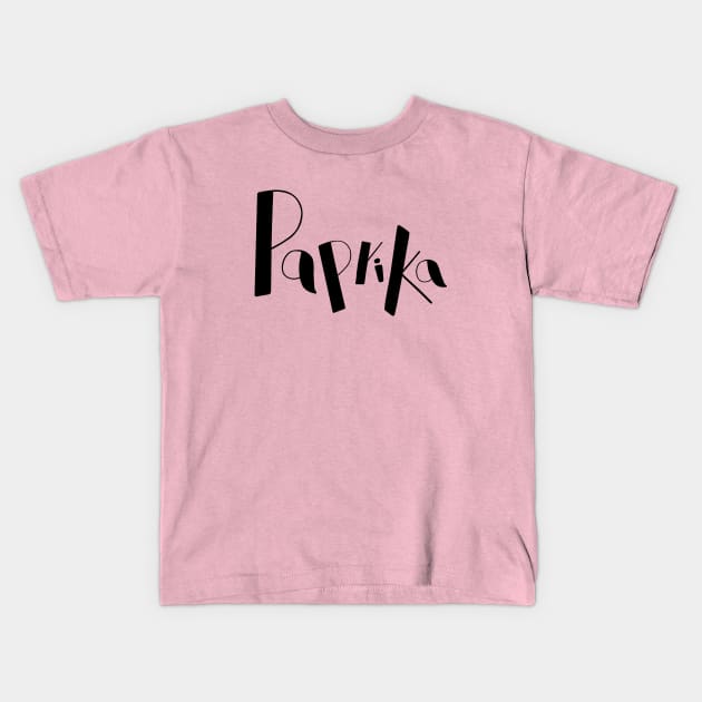 Paprika Kids T-Shirt by Trendering